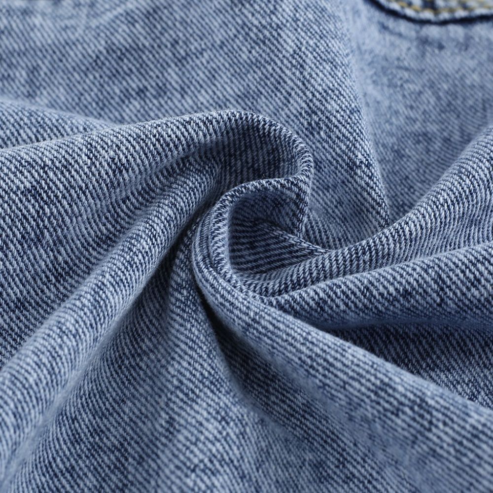 Buttoned Denim Jacket with Pockets - Picture 12 of 15